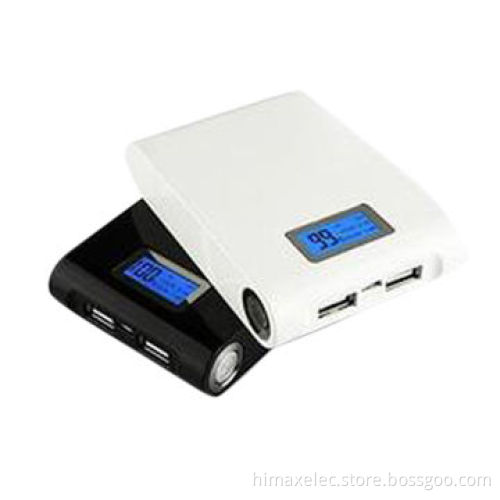Power banks, different Capacity, customized available, five colors can be chosen, LED flash light